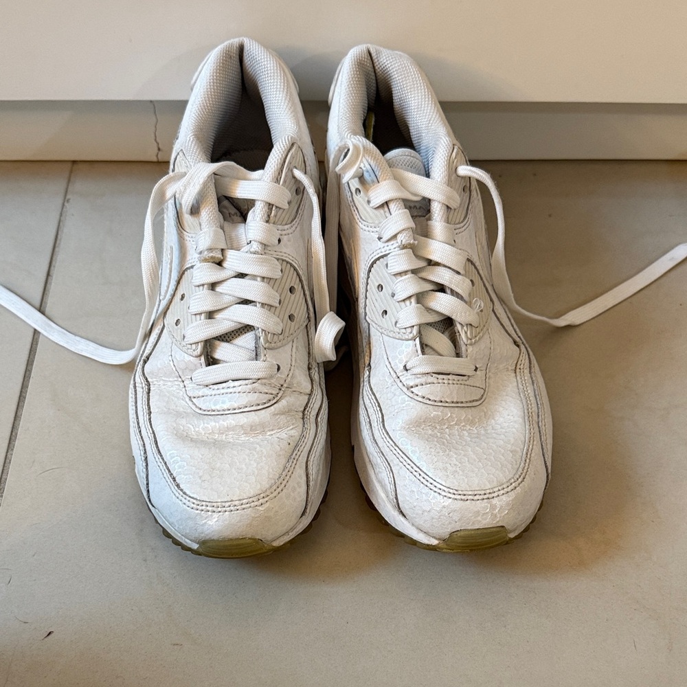 White Athletic Sneakers